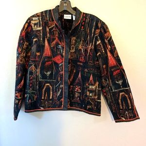 Chico embroidered heavy cotton jacket